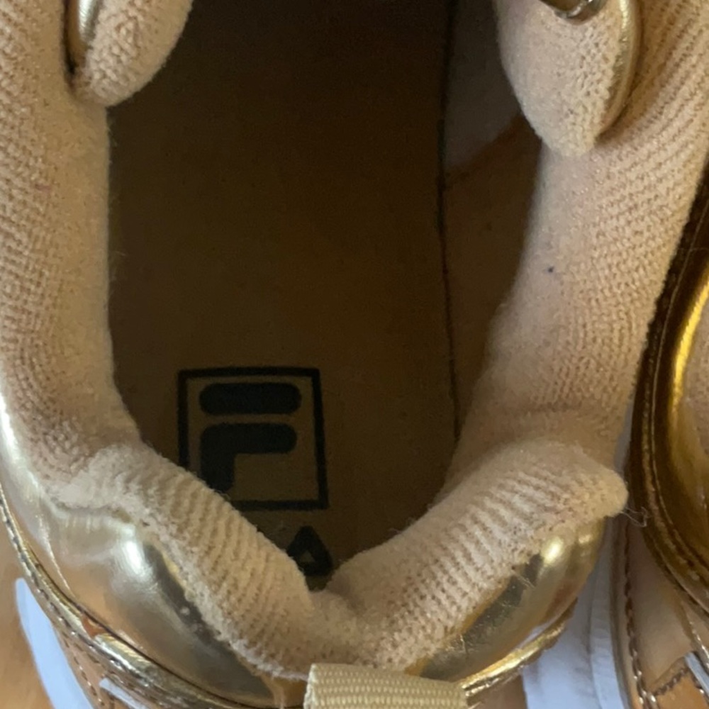 Fila Metallic Gold Sneakers - Picture 5 of 8